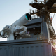 The LaWS laser weapon aboard USS Ponce, Arabian Gulf, 2014.